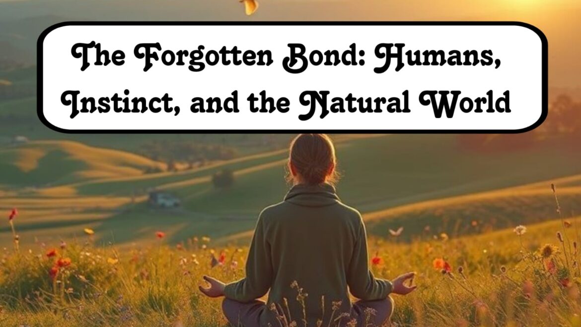The Forgotten Bond: Humans, Instinct, and the Natural World