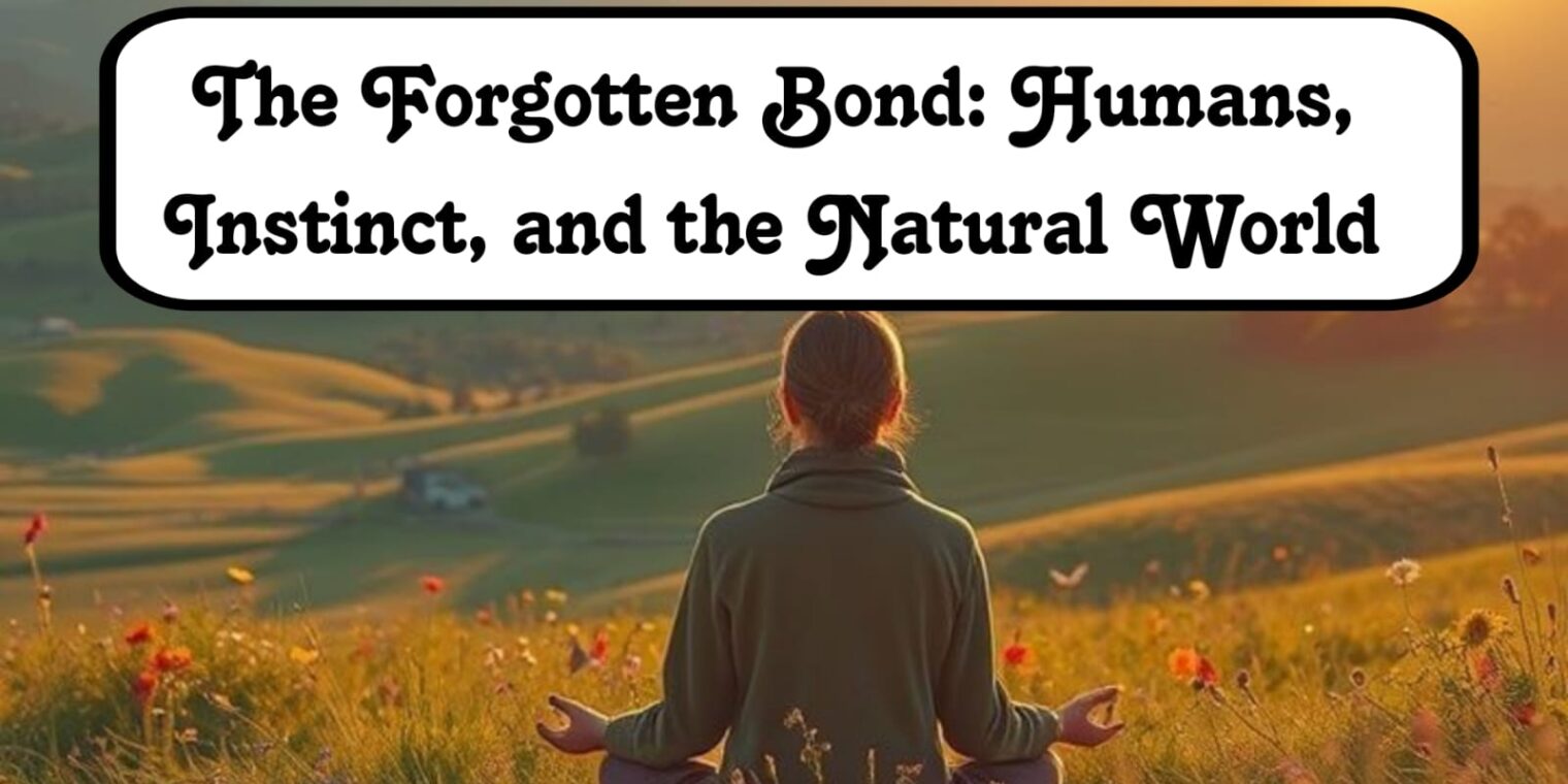 The Forgotten Bond: Humans, Instinct, and the Natural World