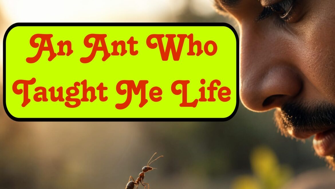 An Ant Who Taught Me Life