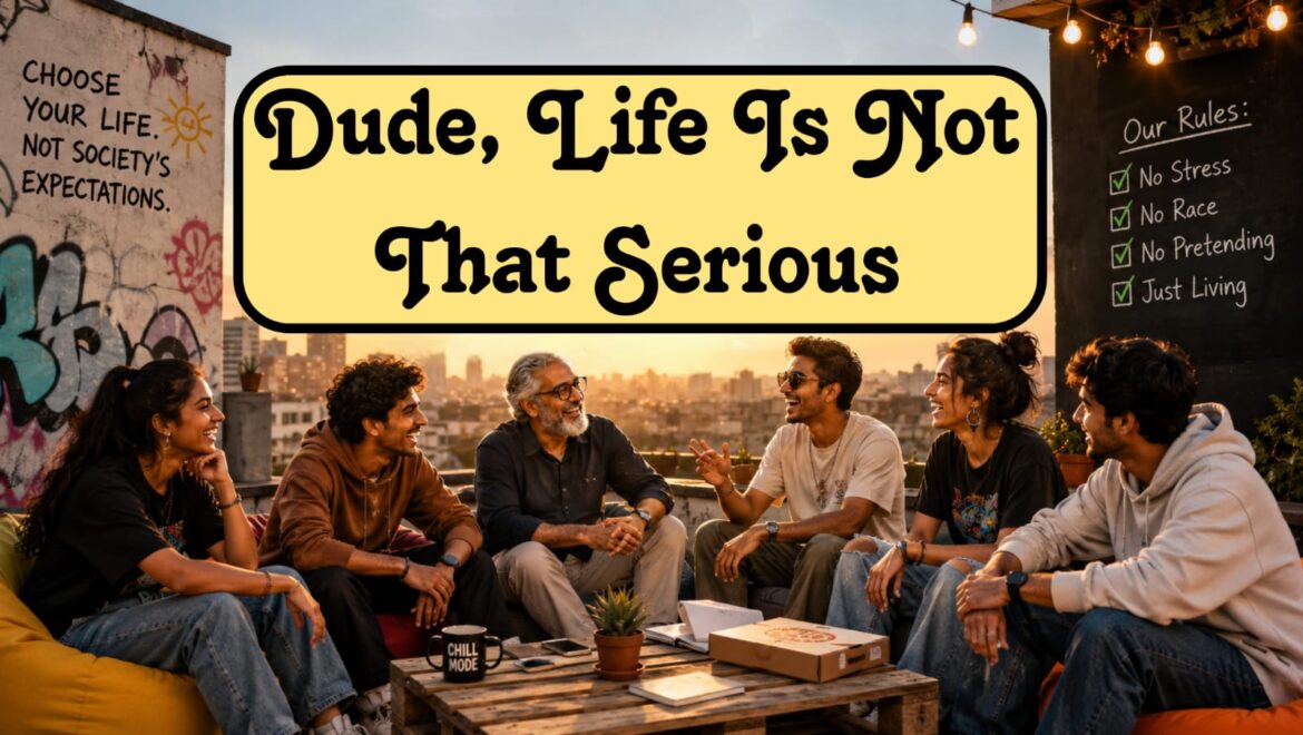 Dude, Life Is Not That Serious