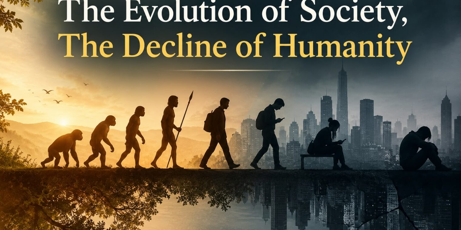 The Evolution of Society, The Decline of Humanity